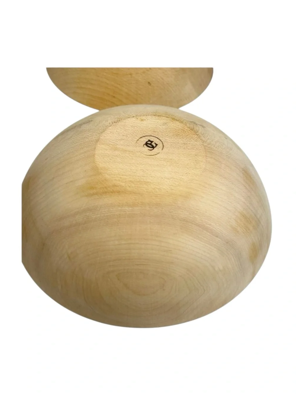 Vintage: Williams Sonoma 𖦹 Set of 4 Hand Carved Maple Salad Bowl 𖦹